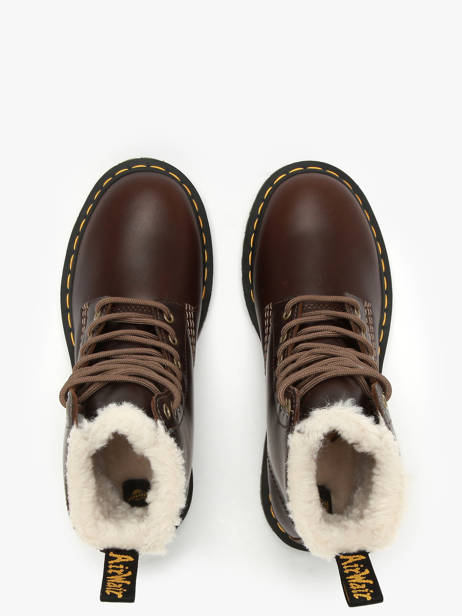 Boots 1460 Pascal Serena In Leather Dr martens Brown accessoires 32019777 other view 4