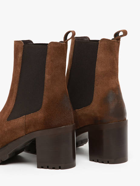 Heeled Boots In Leather We do Brown accessoires CO99899 other view 3