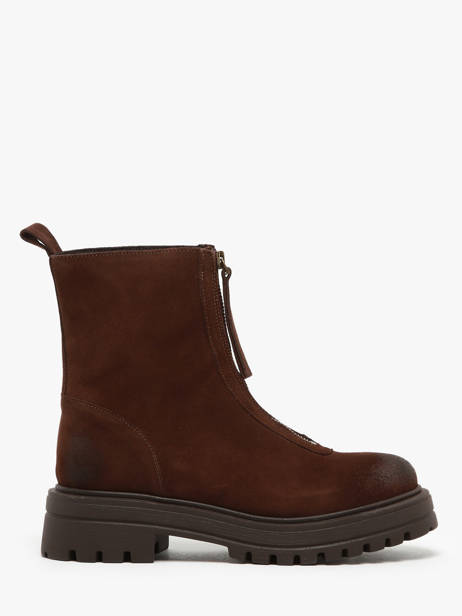 Boots In Leather We do Brown accessoires CO99762A