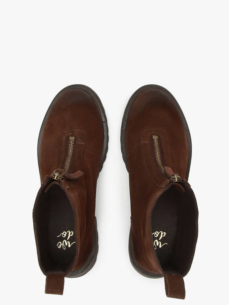 Boots In Leather We do Brown accessoires CO99762A other view 4