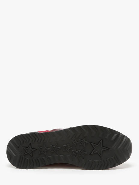Sneakers In Leather Nathan baume Red accessoires 242S0103 other view 5