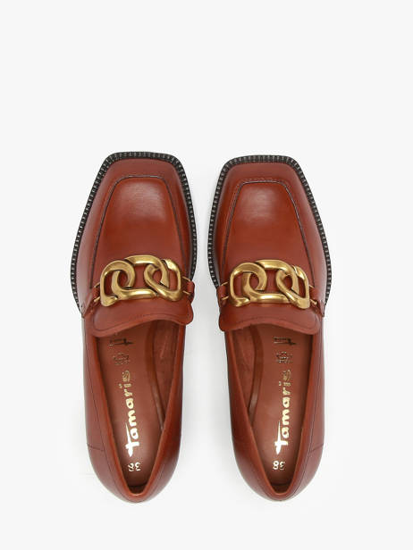 Moccasins In Leather Tamaris Brown accessoires 43 other view 4
