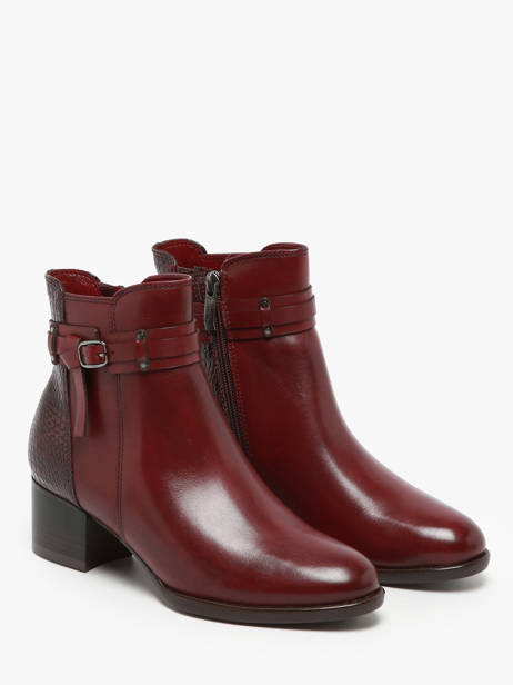 Boots In Leather Tamaris Red accessoires 43 other view 2