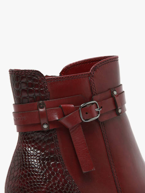 Boots In Leather Tamaris Red accessoires 43 other view 3