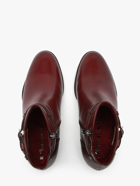 Boots In Leather Tamaris Red accessoires 43 other view 4