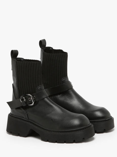 Boots In Leather Inuovo Black accessoires 753428 other view 2