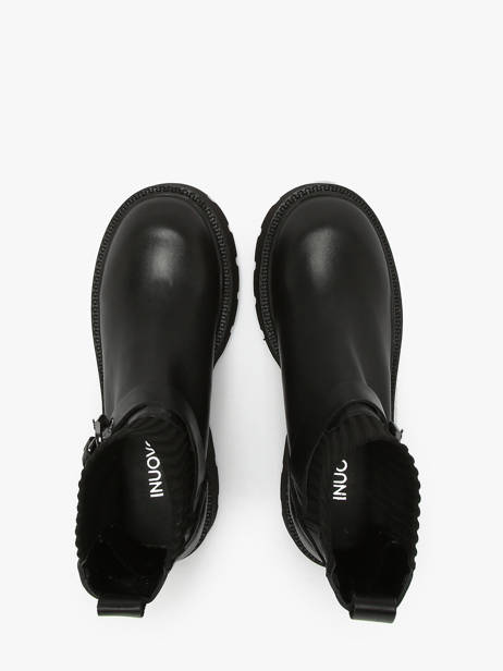 Boots In Leather Inuovo Black accessoires 753428 other view 4