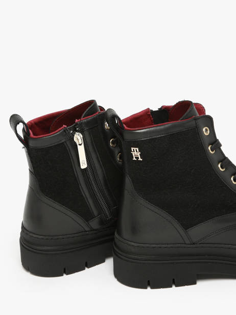 Boots In Leather Tommy hilfiger Beige accessoires 8447BDS other view 3
