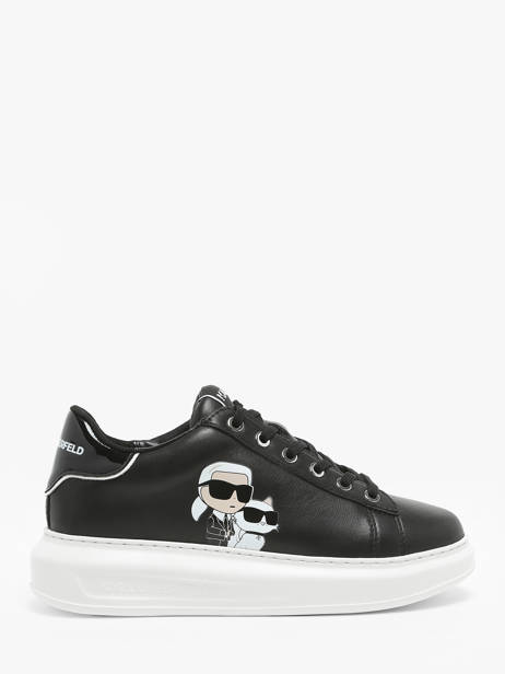 Sneakers Kapri Twin Nft En Cuir Karl lagerfeld Noir accessoires KL62524T