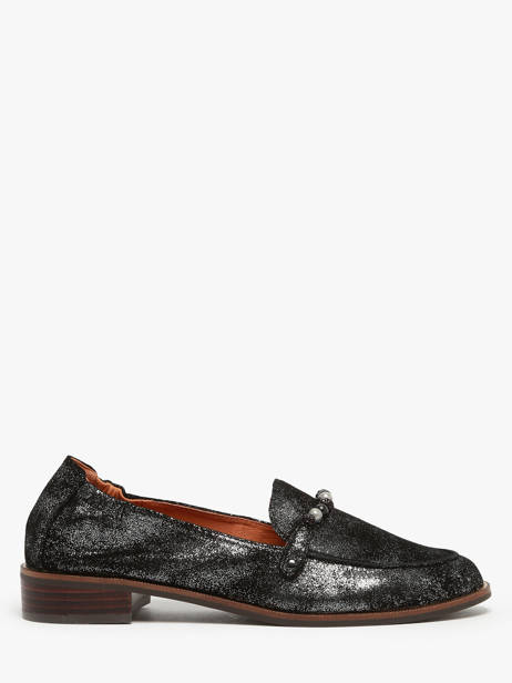 Moccasins Ides In Leather Mam'zelle Black accessoires CSIUV24