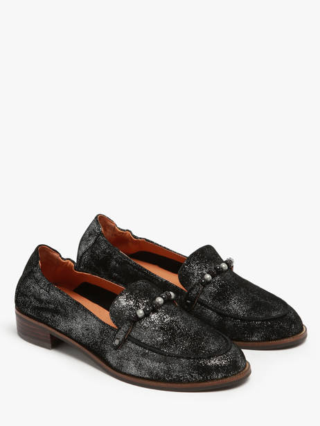 Moccasins Ides In Leather Mam'zelle Black accessoires CSIUV24 other view 2