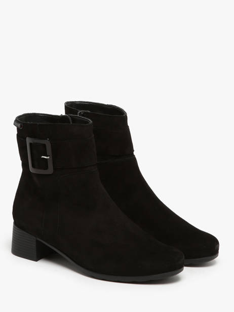 Boots Gianina In Leather Mephisto Black accessoires P5143176 other view 2