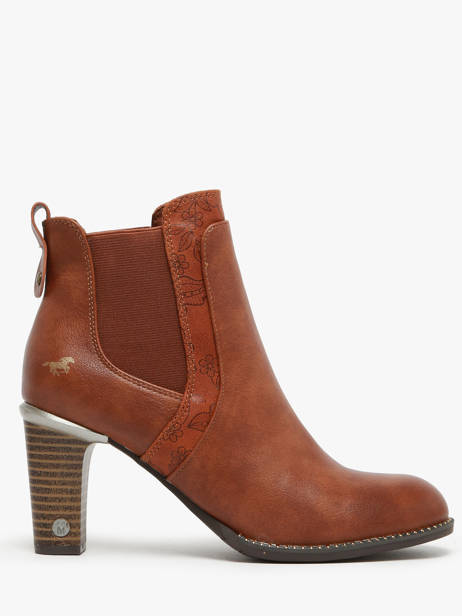 Heeled Boots Mustang Brown accessoires 1470503