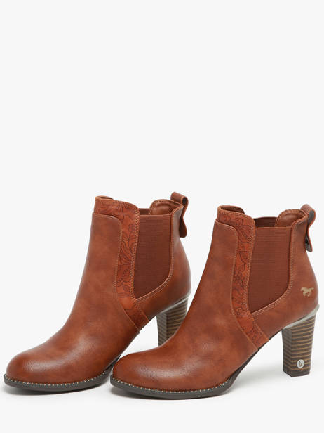 Heeled Boots Mustang Brown accessoires 1470503 other view 2