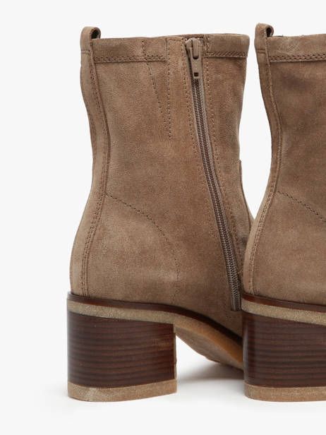 Heeled Boots In Leather Gabor Brown accessoires 34 other view 3