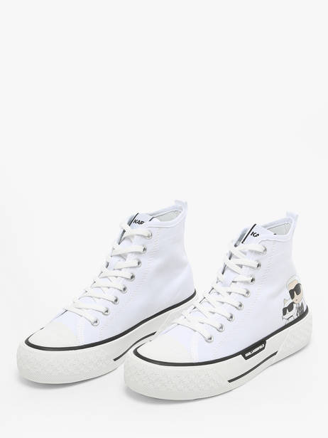 Sneakers Kampus Max Iii Twin Karl lagerfeld Blanc accessoires KL60644T vue secondaire 2