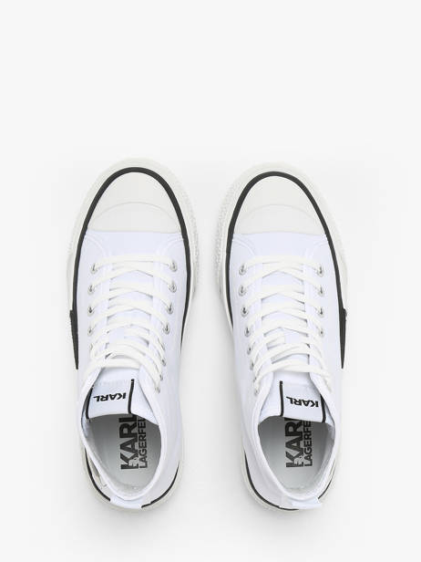 Sneakers Kampus Max Iii Twin Karl lagerfeld Blanc accessoires KL60644T vue secondaire 4