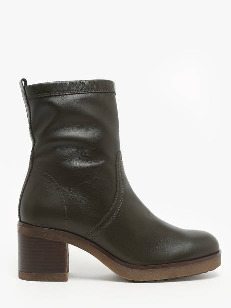 Bottines à Talon In Leather Gabor Green accessoires 53