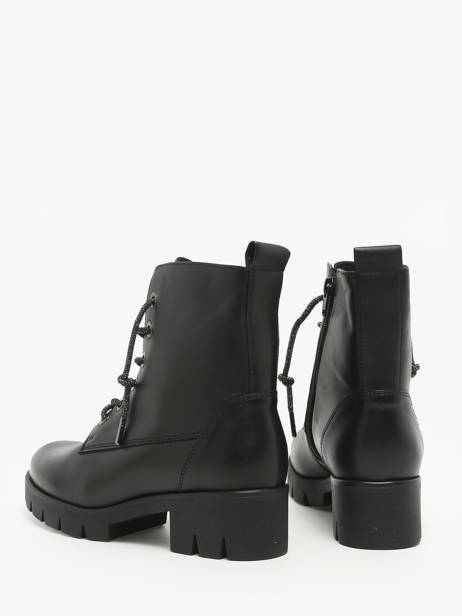 Bottines In Leather Gabor Black accessoires 37 other view 3