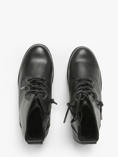 Bottines In Leather Gabor Black accessoires 37 other view 4