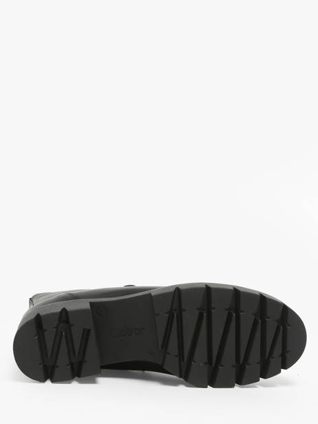 Bottines In Leather Gabor Black accessoires 37 other view 5