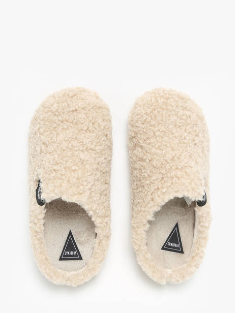 Slippers York Curly Verbenas Beige accessoires 86050660 other view 3