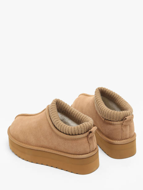 Boots Eggy Platform Colors of california Brown accessoires CYWPLA09 other view 3
