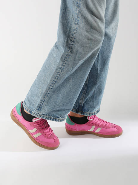 Sneakers Baresi In Leather Coolway Violet accessoires 7693164 other view 1