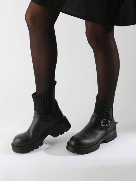 Boots In Leather Inuovo Black accessoires 753428 other view 1