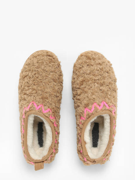 Slippers Eggy Colors of california Brown accessoires CYWPLA06 other view 4