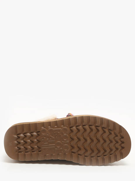 Boots Platform Colors of california Brown accessoires CYWPLA05 other view 5