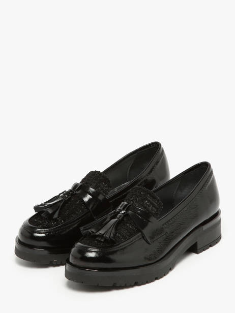 Moccasins In Leather Myma Black accessoires 103 other view 2