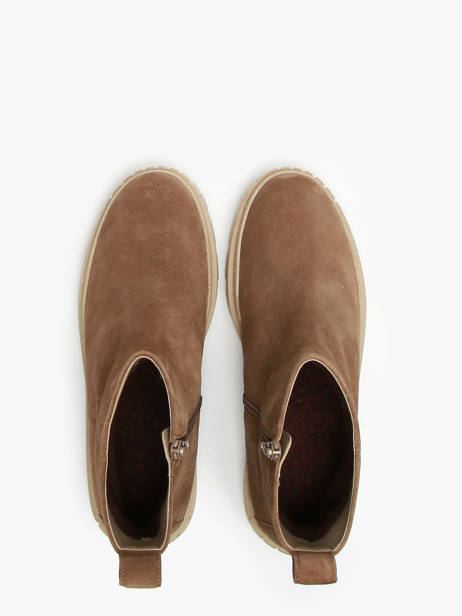 Bottines In Leather Gabor Brown accessoires 14 other view 4