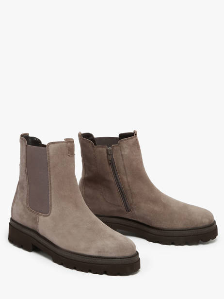 Chelsea Boots In Leather Gabor Silver accessoires 10 other view 3