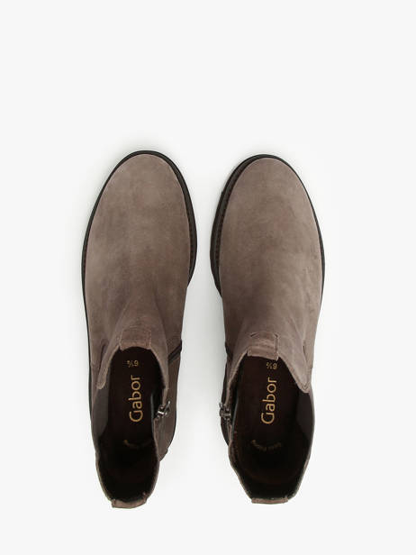 Chelsea Boots In Leather Gabor Silver accessoires 10 other view 4