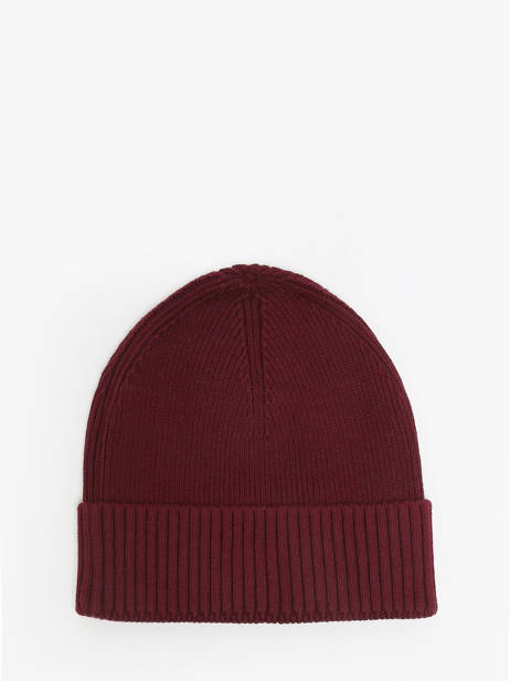 Beanie Tommy hilfiger Red essential flag AM12796 other view 2