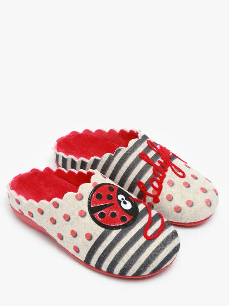 Slippers La maison de l'espadrille Red accessoires 7 other view 1