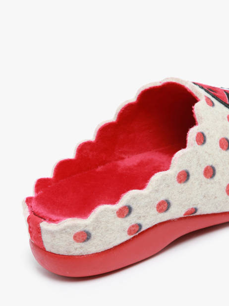 Slippers La maison de l'espadrille Red accessoires 7 other view 2