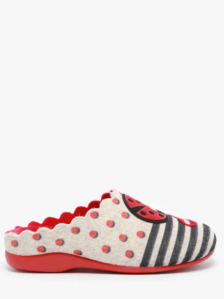 Slippers La maison de l'espadrille Red accessoires 7 other view 3