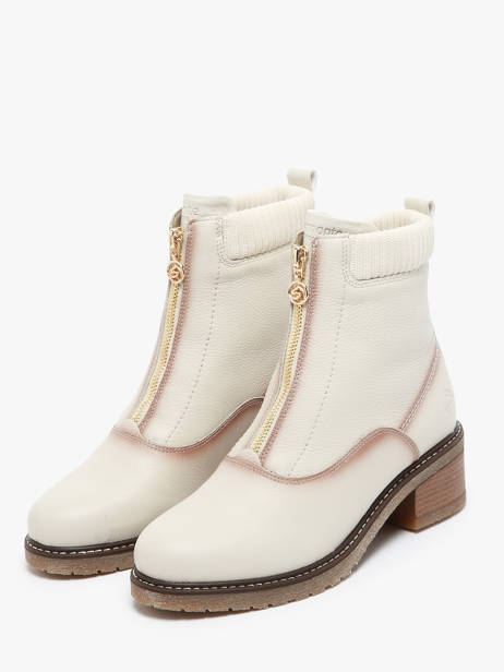 Boots In Leather Remonte Beige accessoires 80 other view 2