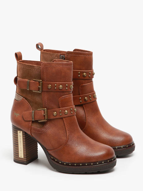 Heeled Boots Mustang Brown accessoires 1336512 other view 2