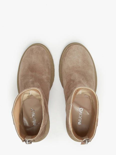 Boots In Leather Inuovo Beige accessoires 753434 other view 4