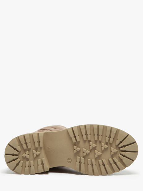 Boots In Leather Inuovo Beige accessoires 753434 other view 5