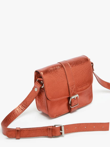 Leather L'essentiel Ginger Crossbody Bag Paul marius Orange ginger ESSENGIN other view 2