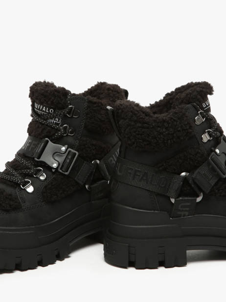Sneakers Aspha Com Mid Warm Buffalo Black accessoires 1622328 other view 3