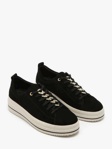 Sneakers In Leather Remonte Black accessoires 2 other view 2