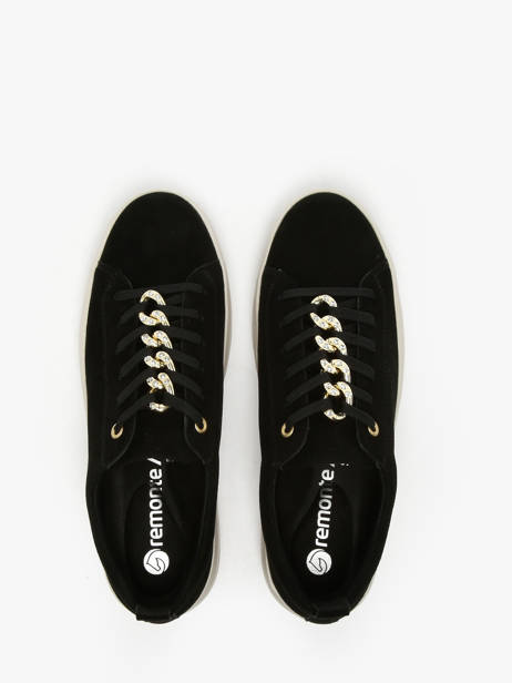 Sneakers In Leather Remonte Black accessoires 2 other view 4
