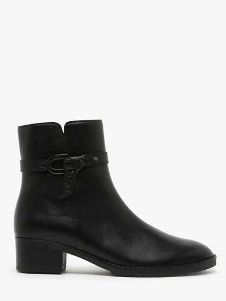 Boots In Leather Gabor Black accessoires 27