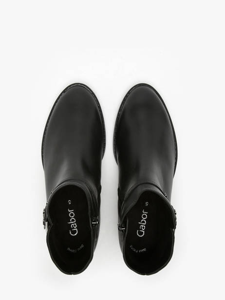 Boots In Leather Gabor Black accessoires 27 other view 4