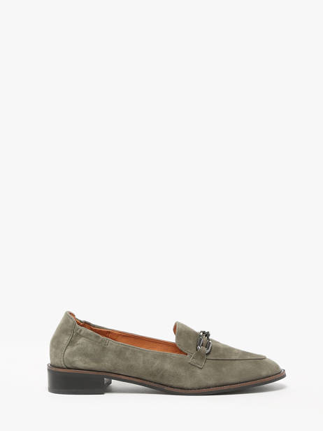 Moccasins Isco In Leather Mam'zelle Green accessoires CSIUV26